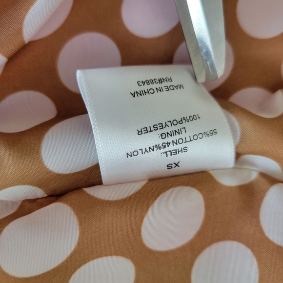 NWOT Isaac Mizrahi Live Red Rain Coat Size XS - Picture 13 of 15